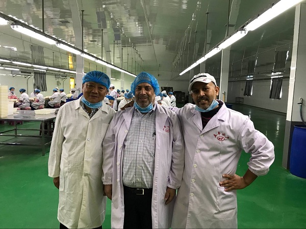 美国OV Kosher总部牧师2017年6月在辽宁检查工厂
